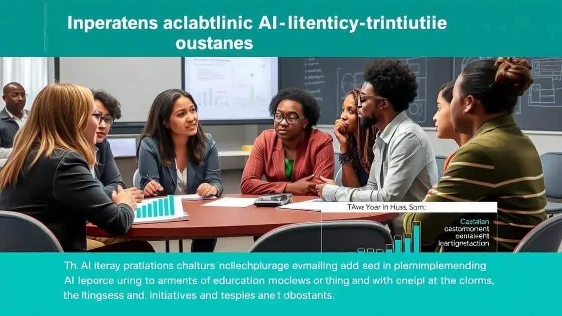 Challenges in implementing ai literacy initiatives