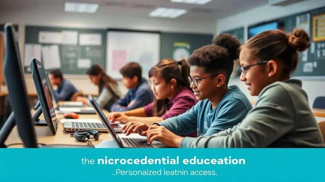 Future trends in microcredential education