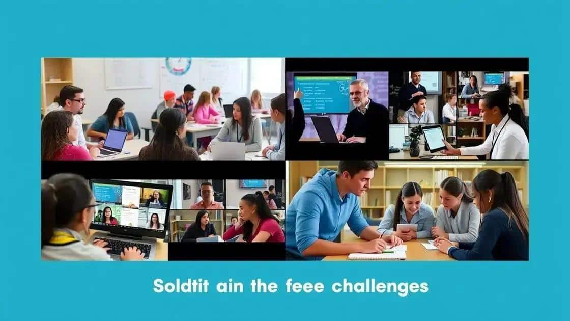 Challenges and solutions in hybrid education