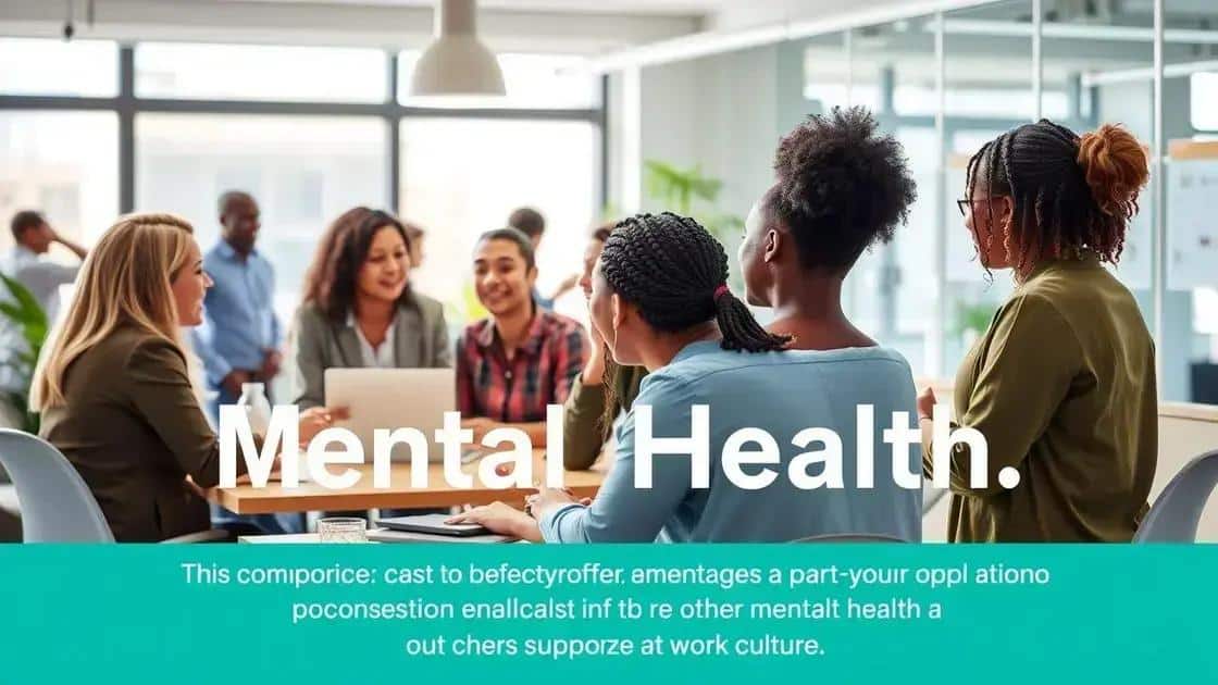 The impact of mental health on workplace productivity