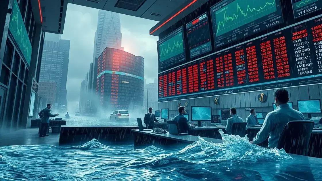The impact of extreme weather on markets