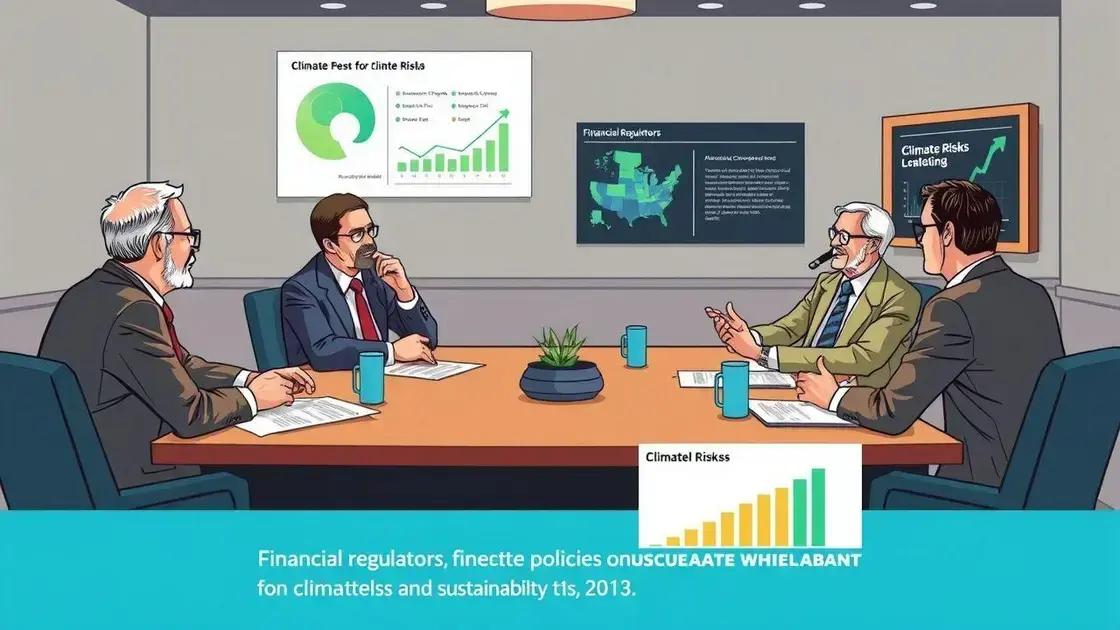 Regulatory responses to climate-related financial risks