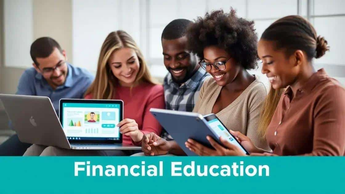 Impact of digital platforms on financial education