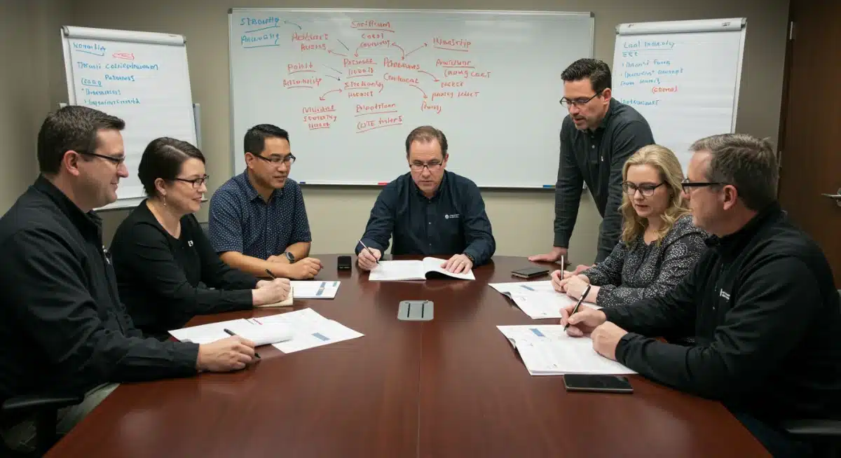 Educators and industry leaders collaborating on CTE curriculum and partnerships