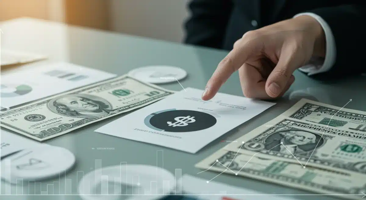 Illustration of various fixed-income securities like bonds and CDs on a table