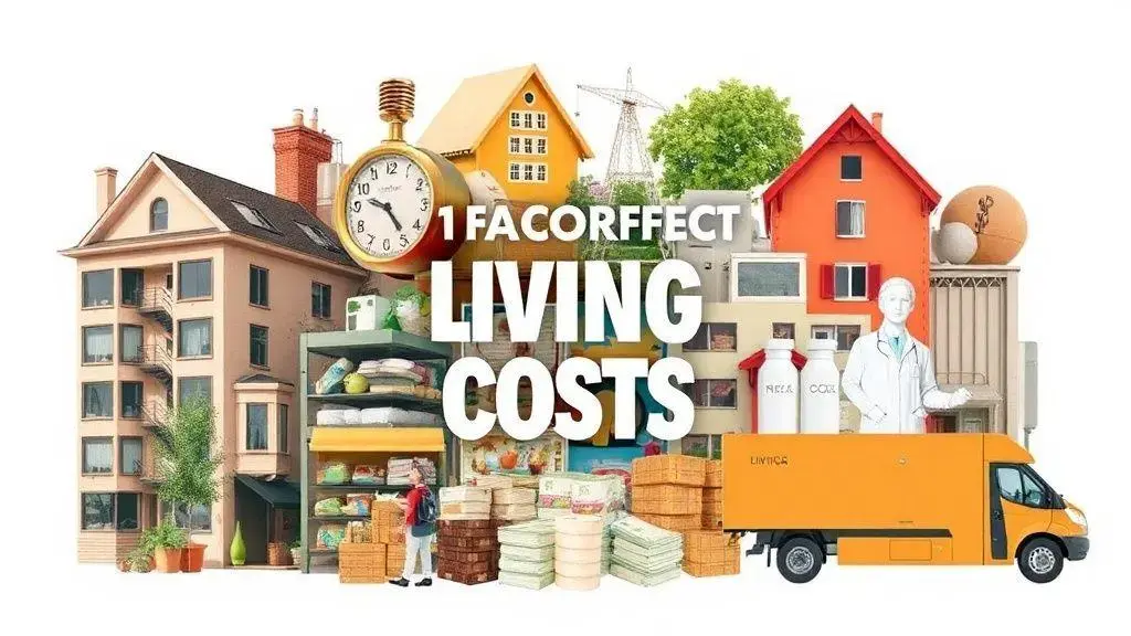 Key factors influencing living costs
