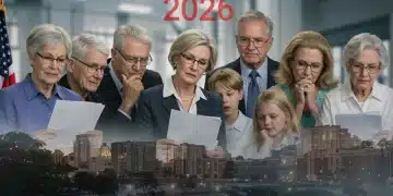 Diverse Americans studying 2026 healthcare policy documents