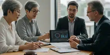 Group discusses estate planning documents with financial advisor for 2026 tax changes