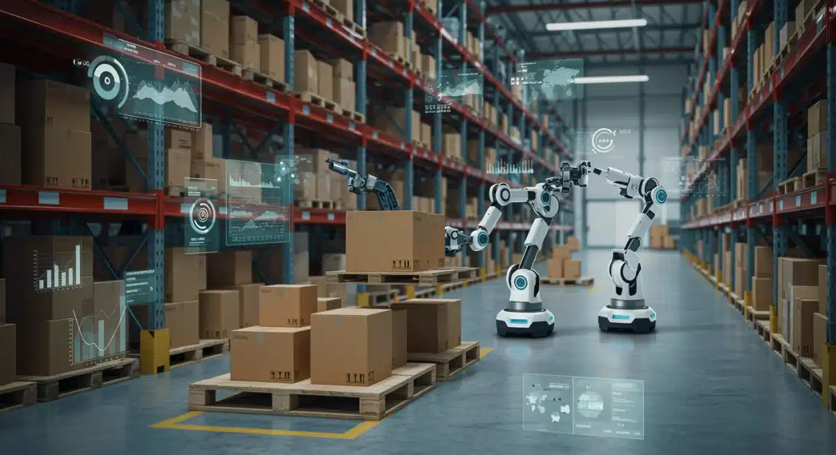Automated logistics and smart warehouses for supply chain efficiency