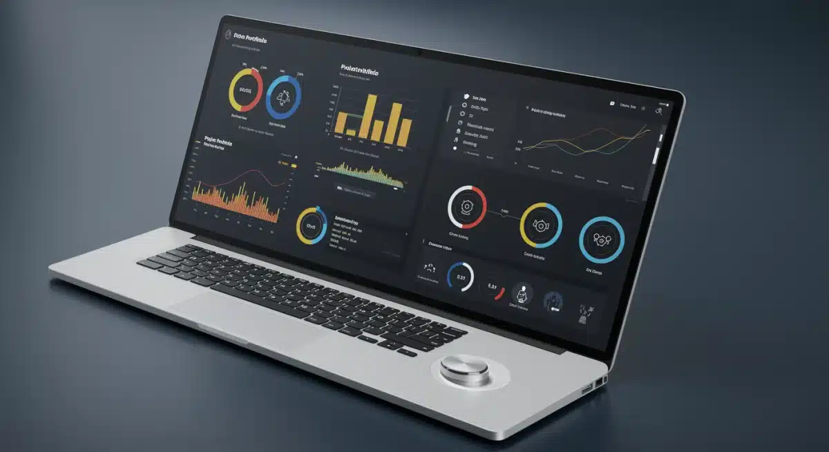 Holistic student assessment dashboard showing diverse metrics