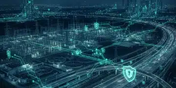 Digital network protecting critical infrastructure elements
