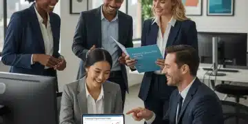 Diverse group of federal employees reviewing 2026 benefits changes