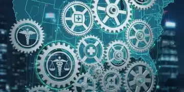 Complex legislative gears shaping future US healthcare policy landscape
