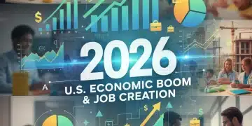 US job growth projections for 2026 showing economic trends and sector expansion.